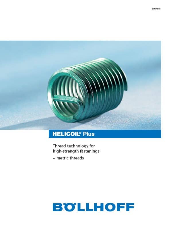 HELICOIL® PLUS - METRIC SIZE-01